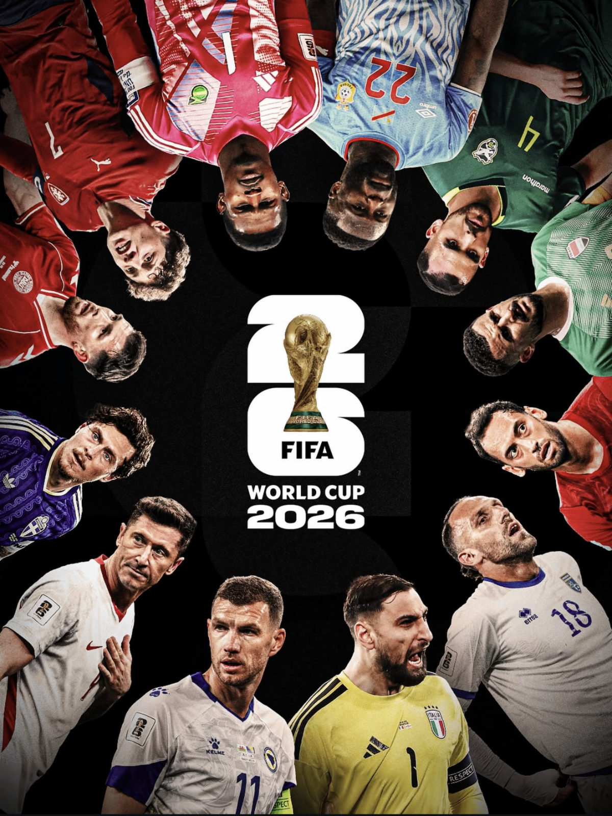 2026 FIFA World Cup featured players poster